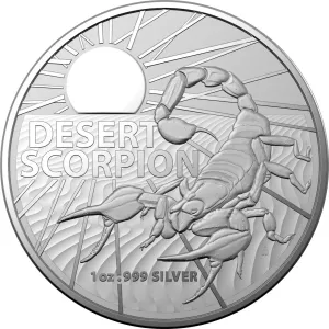 RAM Australian Desert Scorpion 1 oz Silver Coin