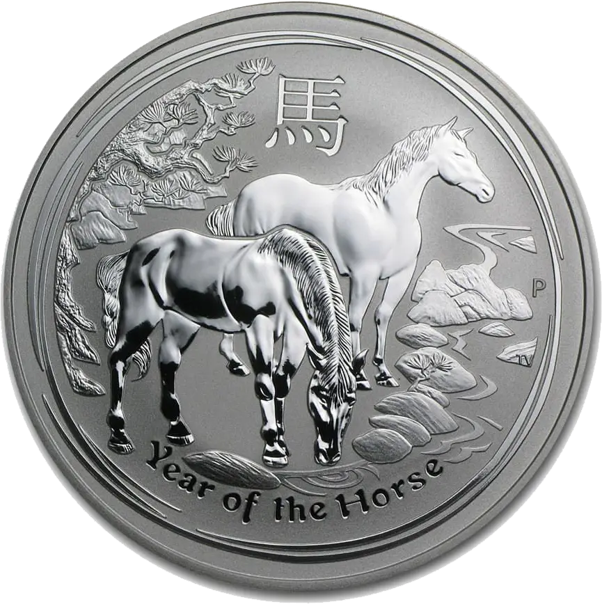 2014年 Lunar Series II 1 oz typeset 馬 2014年 Lunar Series II 1 oz typeset 馬 2014年 Lunar Series