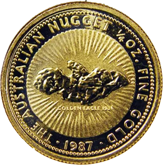 Perth Mint Gold 1988 Kangaroo 1/4 oz