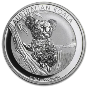 Perth Mint Silver 1 oz Koala 2015 BU